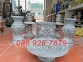 Đắk Nông địa chỉ bán lư hương đá đẹp - Cơ sở bán bát hương bình bông đá đẹp