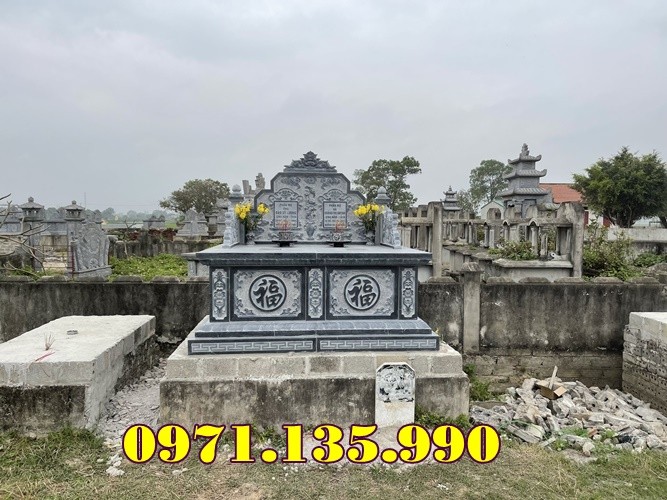 92- Cửa Hàng Nên Chọn Mua Mộ Đá Đá Đôi Đẹp Tại Thái Bình-image-5