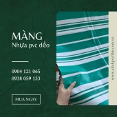 Màn nhựa PVC trong suốt, Rèm nhựa PVC ngăn lạnh, Bạt nhựa TARPAULIN