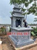 mẫu mộ đá xanh đá lưu tro cốt đẹp bán quảng bình, song thân phu thê