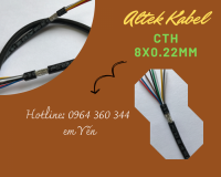 Dây tín hiệu chống nhiễu 2 4 6 8x0.22 Altke Kabel