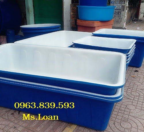 Tank nhựa 1000L chữ nhật đựng hóa chất, thùng nhựa đựng nước / 0963.839.593-image-5