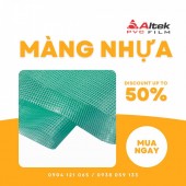 Màng nhựa PVC dẻo, PVC lưới, PVC 3D, PVC ánh kim,..