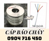 Cáp báo cháy dây 4 lõi hàng sẵn tại kho