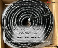 Ống ruột gà lõi thép bọc nhựa pvc d63 phi 2”