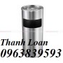 Cc thùng rác inox gạt tàn để văn phòng giá cực rẻ -Call: 0963.839.593 Thanh Loan