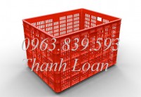 Cc rổ nhựa đan - hộp nhựa đặc công nghiệp giá sỉ - LH 0963.839.593