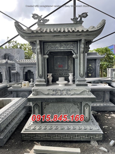 kon tum 07 - mẫu miếu thờ đá có mái che bán kon tum,-image-3