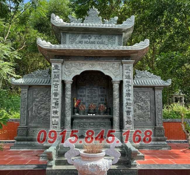 mẫu lăng mộ đá mộ gia đình đẹp bán đắk lắk, chất lượng 4746-image-2