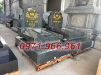 567 mẫu mộ đá đôi đơn giản đẹp bán hoà bình, bố mẹ