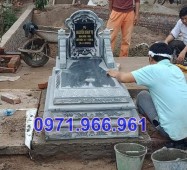 7683 mẫu mộ đá đôi lưu tro cốt đẹp bán sóc trăng, gia tộc