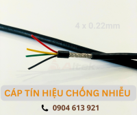 Cáp tín hiệu chống nhiễu 2x0.22mm/4x0.22mm/6x0.22mm/8x0.22mm