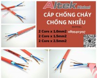 Cáp chống cháy chống nhiễu nhập khẩu chính hãng