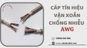 Cáp tín hiệu vặn xoắn chống nhiễu AWG