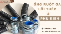 Ống ruột gà lõi thép luồn dây điện