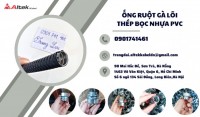 Ống ruột gà lõi thép bọc nhựa hàng xuất xưởng