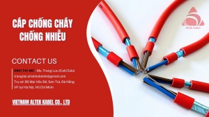 Cáp chống cháy chống nhiễu 2x2.5mm2 Altek Kabel