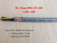 Dây cáp điện mềm chống nhiễu 4x1 hãng Altek Kabel