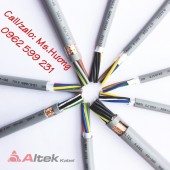 Cáp điều khiển Altekkabel 2-30 lõi 0.5mm đến 1.5mm