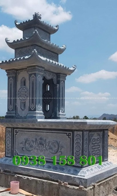 An giang xây mộ bằng đá tự nhiên - Kích thước mộ đá chuẩn phong thủy-image-3