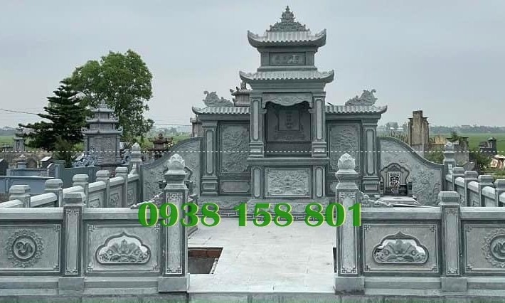 Đắk Nông kích thước lăng mộ đá gia tộc đẹp - nghĩa trang dòng họ bằng đá đẹp-image-5