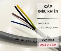 Cáp điều khiển, cáp tín hiệu 4 lõi 0.5/0.75/1.0/1.5mm