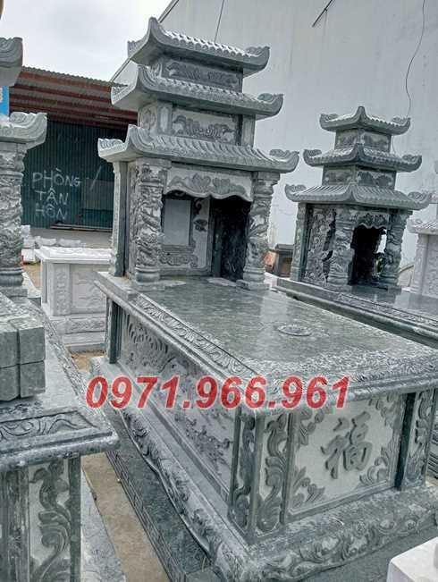 mẫu mộ đá tự nhiên đẹp bán hậu giang, mộ đá tam cấp 658-image-2