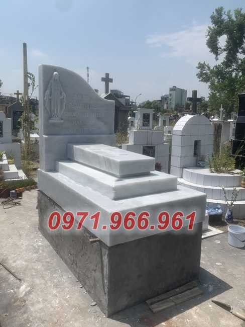 mẫu mộ đá tự nhiên đẹp bán hậu giang, mộ đá tam cấp 658-image-5