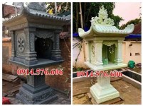 quảng ninh bán xây 08 miếu thờ sơn thần bằng đá quảng ninh bán cây hương