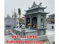 mẫu mộ đá đôi ba má đẹp bán tại Vĩnh Long