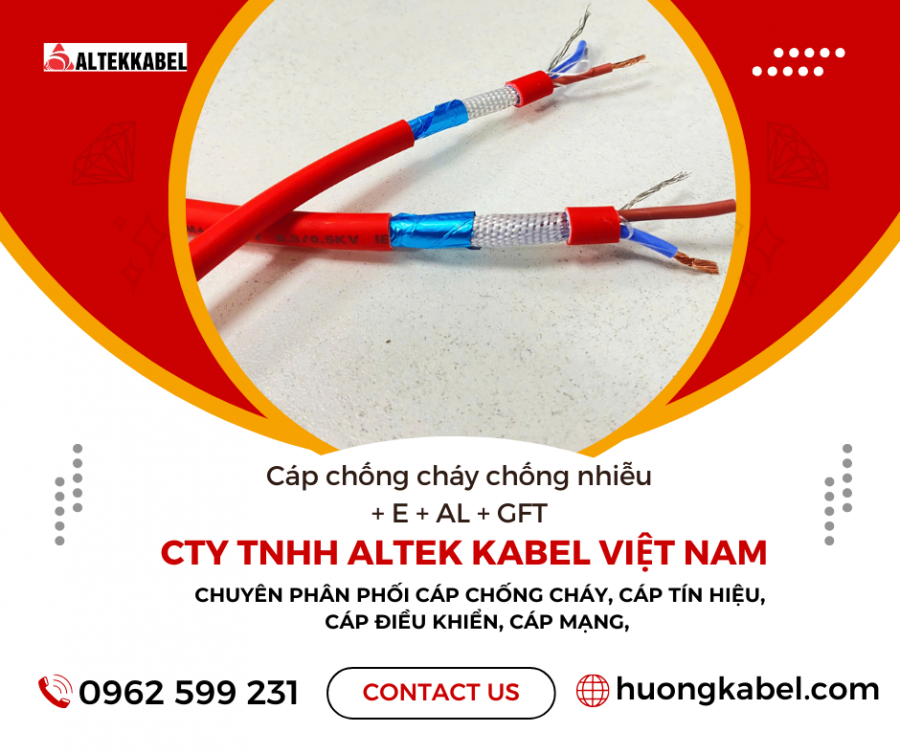 Cáp chống cháy theo tiêu chuẩn IEC 60331, chống nhiễu Al Foil-image-3