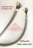 Dây cáp điều khiển 12x0.5mm2 lõi đồng mềm hãng Altek Kabel