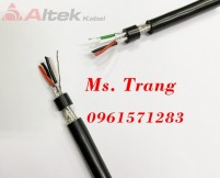 Cáp điện cho năng lượng mặt trời loại RS485 22awg, 24awg, 18awg