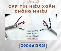 Cáp xoắn chống nhiễu/ Twisted pair Cable 18awg Altek Kabel