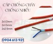 Cáp điều khiển báo cháy chống cháy chống nhiễu 2x1.0mm