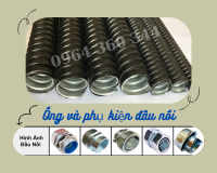 Ống ruột gà luồn dây điện lõi thép bọc nhựa PVC đen