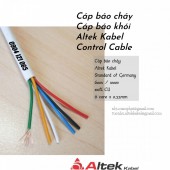 Cáp báo cháy / Cáp báo khói 4c-6c-8c x 0.22mm2 Altek Kabel