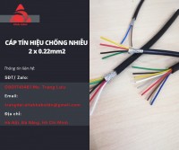 Dây tín hiệu chống nhiễu 4x0.22mm2 hãng Altek Kabel