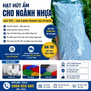 HẠT CHỐNG ẨM – HẠT HÚT ẨM (Desiccant Masterbatch) ảnh 1