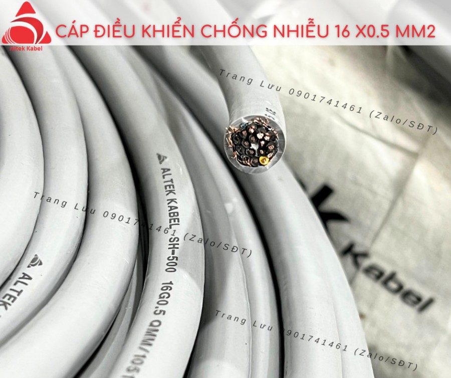 Phân phối cáp điều khiển 16 lõi Altek Kabel-image-3