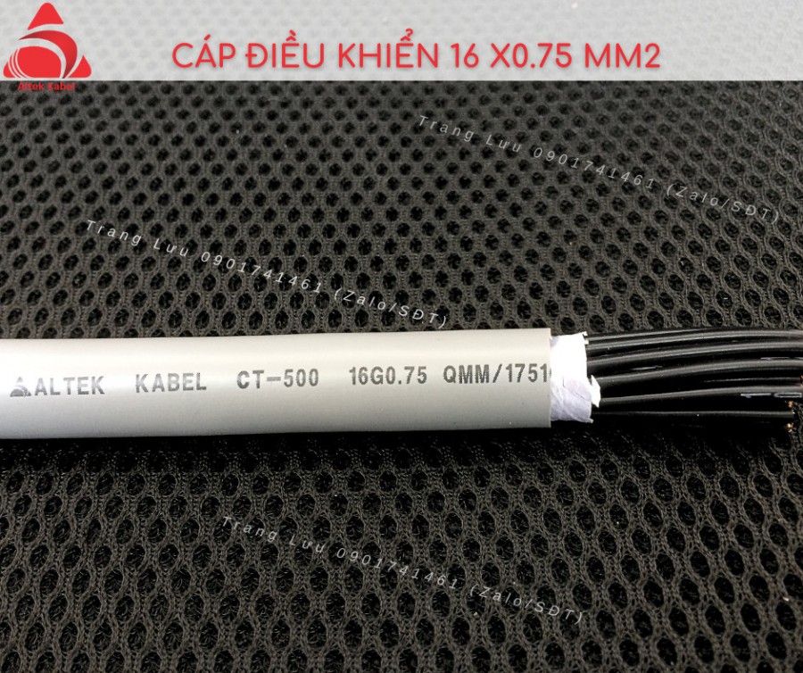 Phân phối cáp điều khiển 16 lõi Altek Kabel-image-2