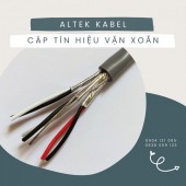 Cáp Tín Hiệu Vặn Xoắn Chống Nhiễu Altek Kabel 1Pair 16AWG | Chính Hãng – Chống N