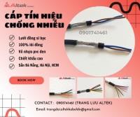 Cáp tín hiệu báo cháy chống nhiễu 6x0.22mm