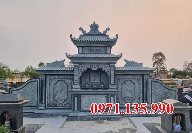 Lạng Sơn Mẫu khuôn viên lăng mộ đá đẹp bán tại Lạng Sơn - gia đình dòng họ gia t-image-2