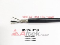 Cáp tín hiệu truyền thông RS485 awg18 1pair Altek