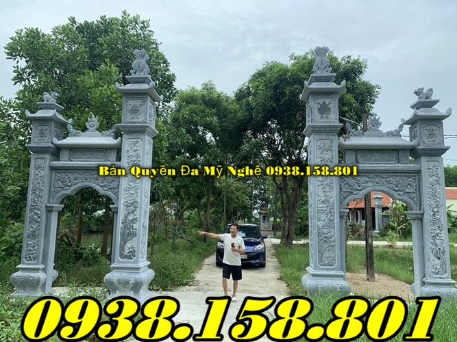 Đồng Nai những mẫu chắn khí phong thủy - cổng từ đường, lăng mộ, nhà mồ-image-3
