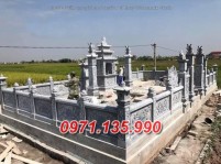 Hà Tĩnh Mẫu khuôn viên lăng mộ đá đẹp bán tại Hà Tĩnh - gia đình dòng họ gia tộc