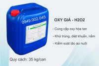 Oxy già (Hydrogen peroxide) - Cung cấp oxy hòa tan trong ao nuôi