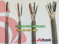 Cáp tín hiệu vặn xoắn chống nhiễu 2 lớp 18AWG Altek Kabel