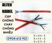 Cáp điều khiển chống nhiễu 2x1.0mm chống cháy Altek Kabel